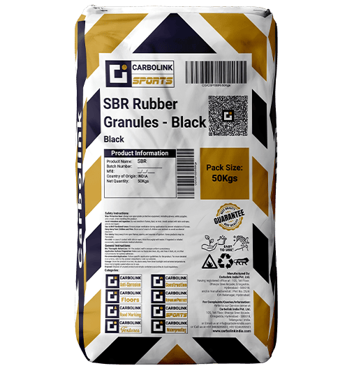SBR Rubber Granules - Black