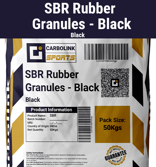 SBR Rubber Granules - Black